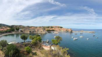 The pretty, little seaside town of Collioure