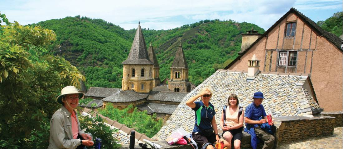 Picnic in Conques