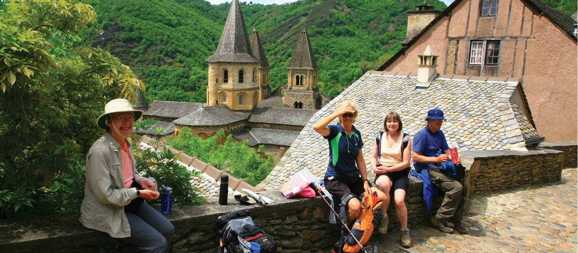 Picnic in Conques