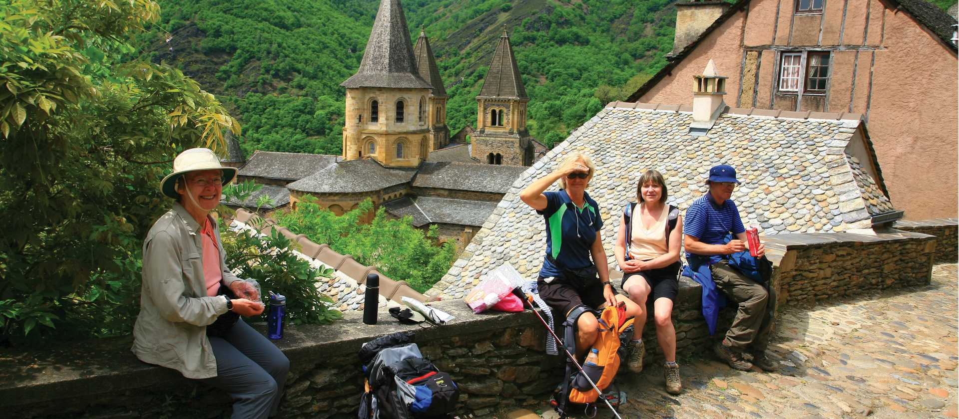 Picnic in Conques