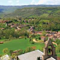 View from Cordes to Les Cabannes