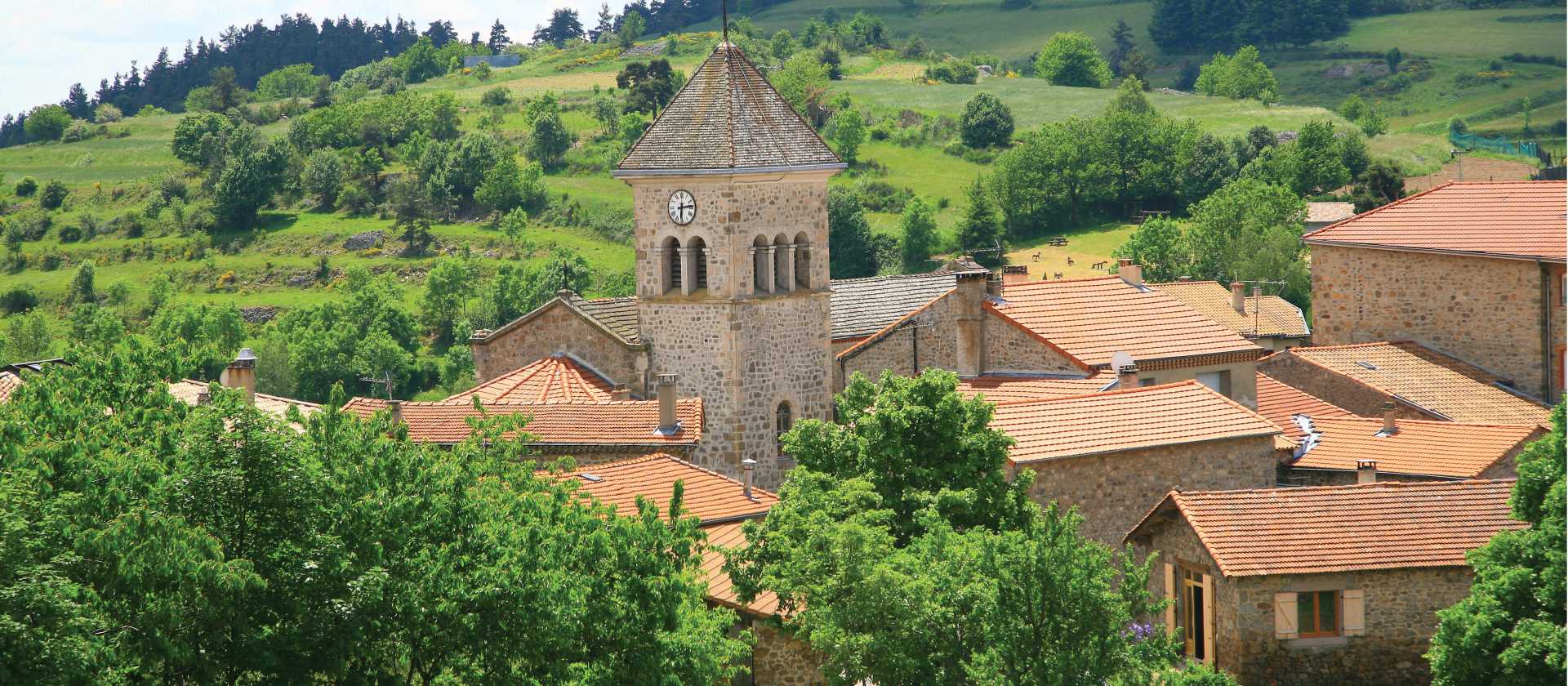The quaint town of Nozières