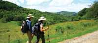Walking towards Lamastre