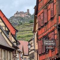Chateau de Saint Ulrich from Ribeauville | Jon Millen