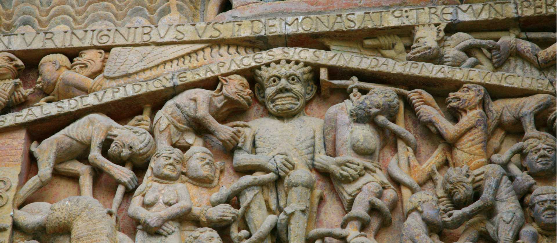'Hell', The last Judgement, St.Foy, Conques