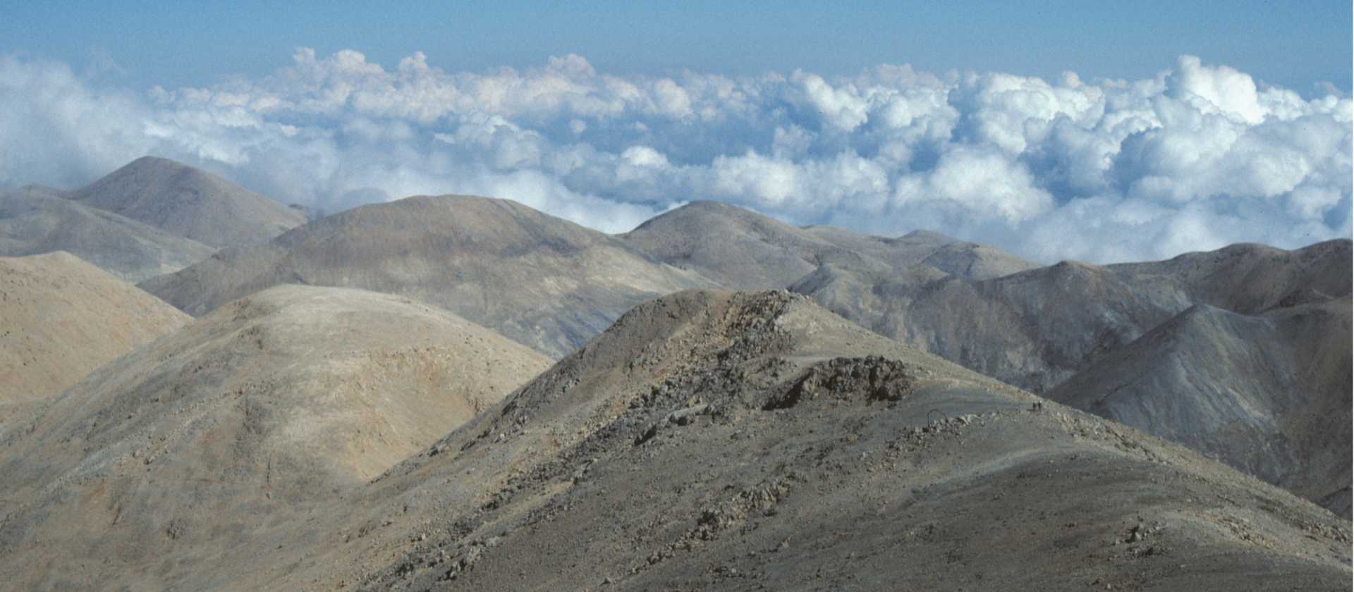 Walking in the rugged ‘White Mountains’