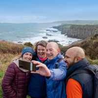 Clifftop Hikers on the Giant's Causeway | Rob Durston