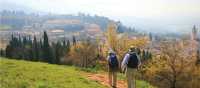 Walking into Assisi