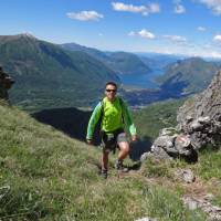 A hiker above Lake Como | John Millen