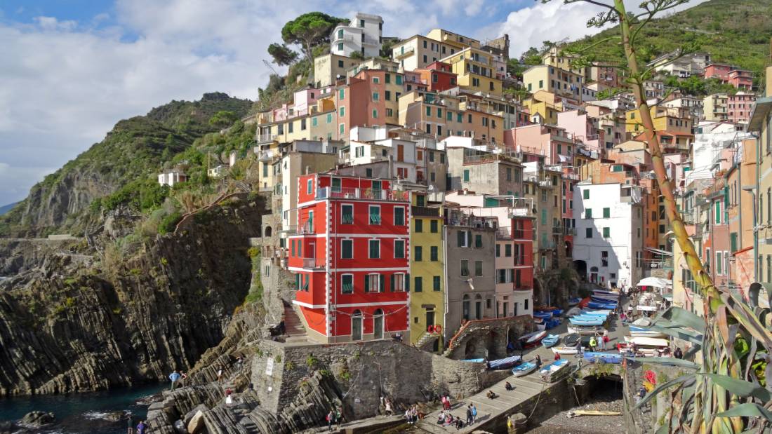 Riomaggiore harbour, one of the stunning Cinque Terre villages |  <i>John Millen</i>