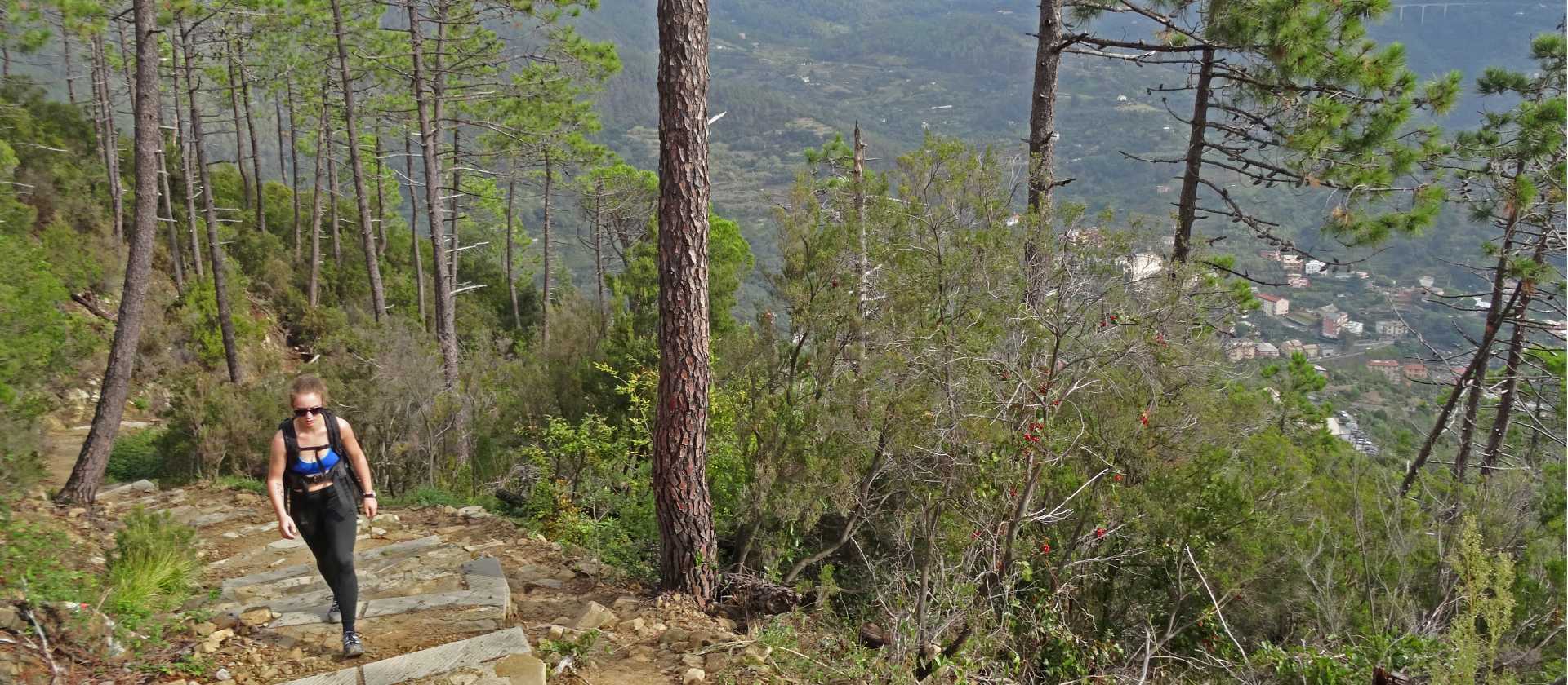 Walking the high trail between Manarola and Corniglia | John Millen