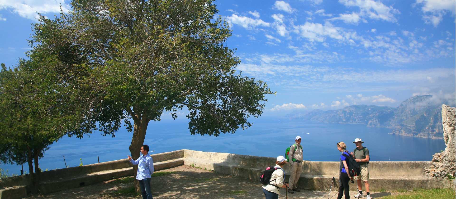 The Terrace at Monasterio Santa Dominica on the Degli Dei | John Millen