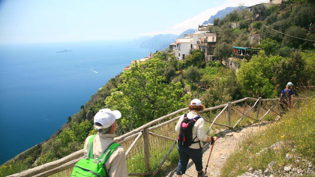 Walking along the Sentiero Degli Dei towards Nocelle |  <i>John Millen</i>