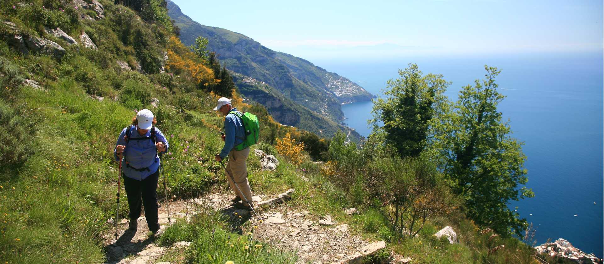 Walking on the Tse-Tse above Positano | John Millen