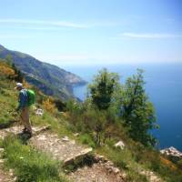 Walking on the Tse-Tse above Positano | John Millen