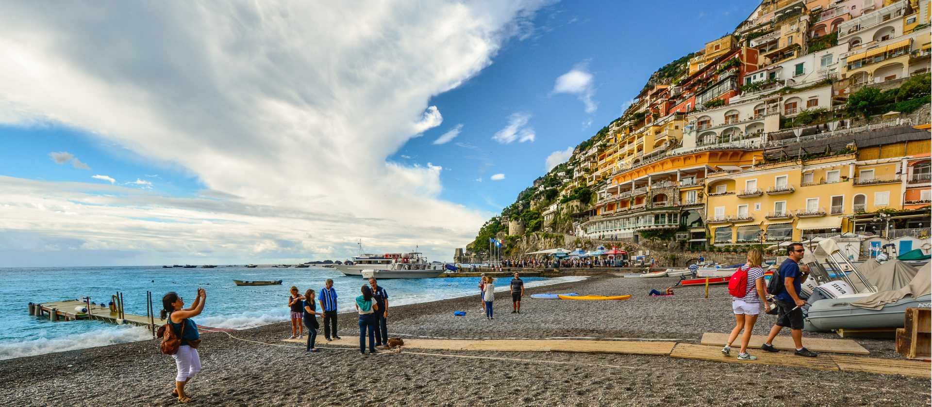 Spend some time by the beaches along the Amalfi Coast | user32212