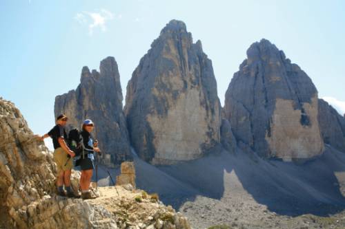 Beside the Tre Cime