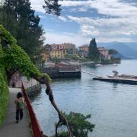 Walk into Varenna; one of the most picturesque towns on Lake Como