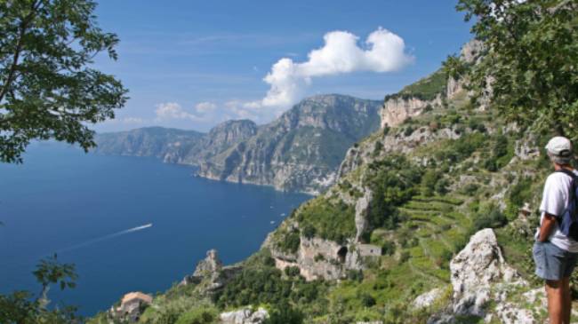 View along the Amalfi Coast towards Positano | John Millen