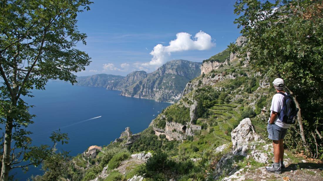 View along the Amalfi Coast towards Positano |  <i>John Millen</i>