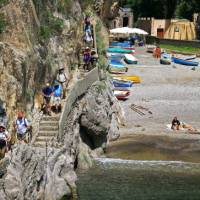 Steps leading out beside the Furore Gorge | John Millen