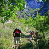 Steep steps towards Bomerano | John Millen