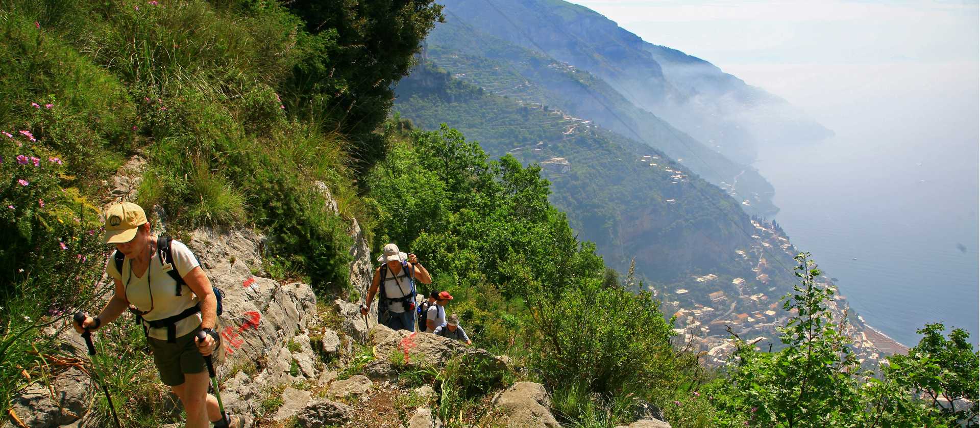 On the Tse -Tse trail above Positano | John Millen