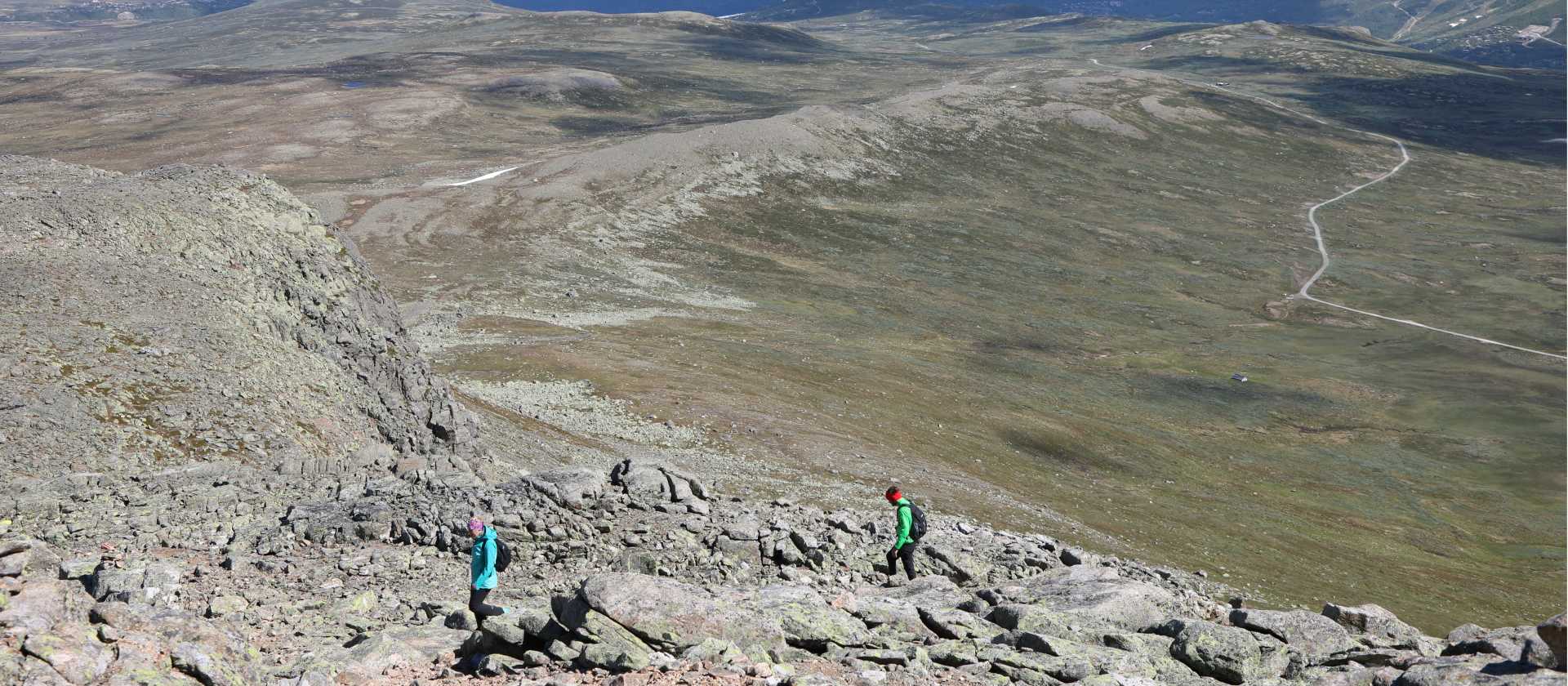 Descending on the Prestholtrunden Route | John Millen