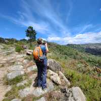 Enjoying the views, Peneda Geres National Park, Portugal