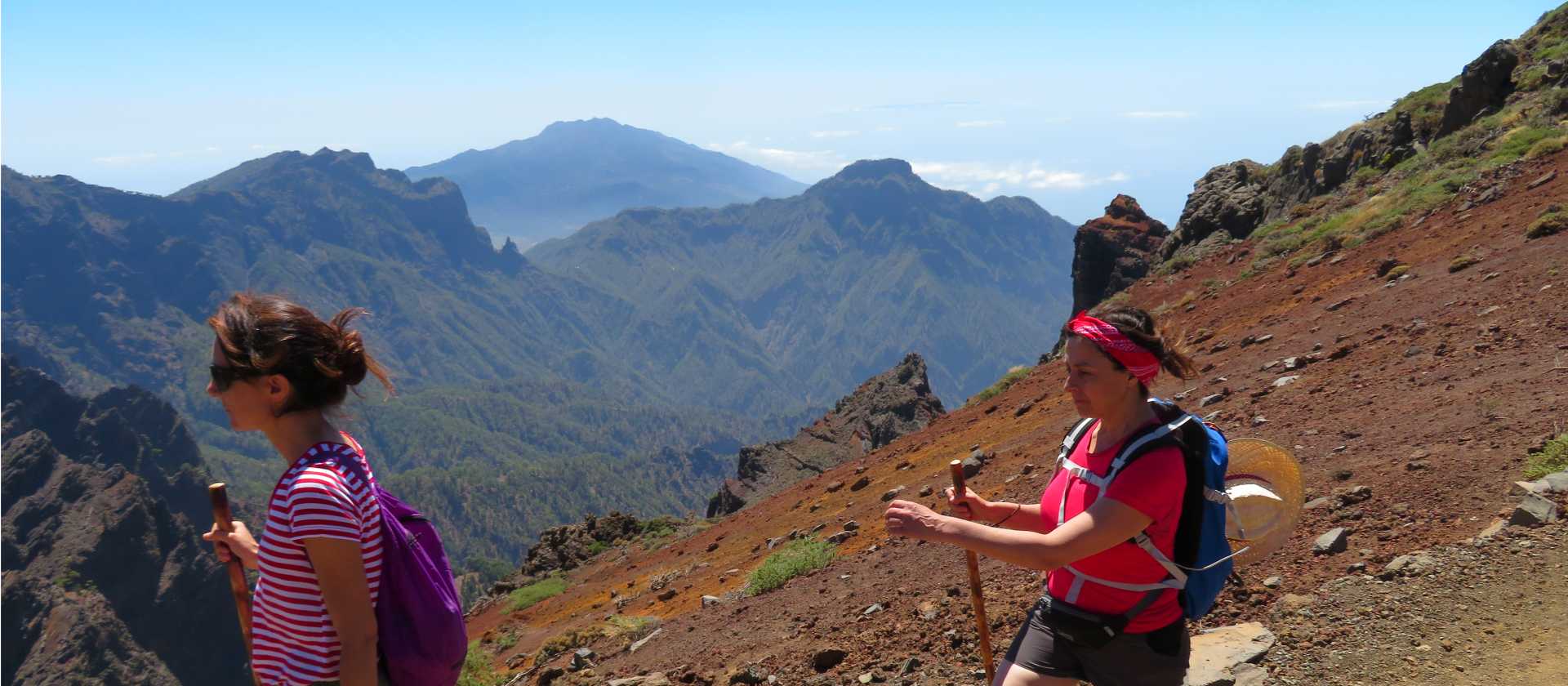 Walking the Caldera rim near Muchachos | John Millen