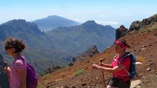 Walking the Caldera rim near Muchachos | John Millen