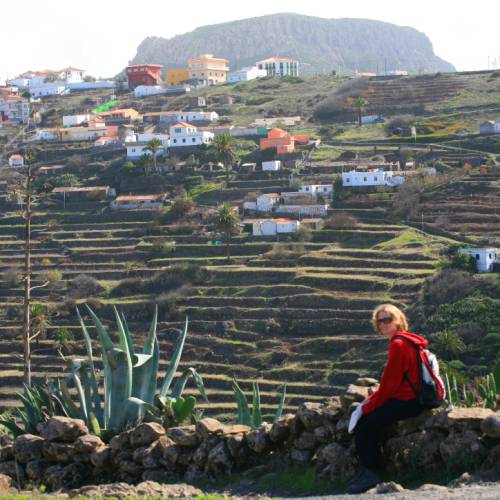 Amongst the terraces, El Cercado