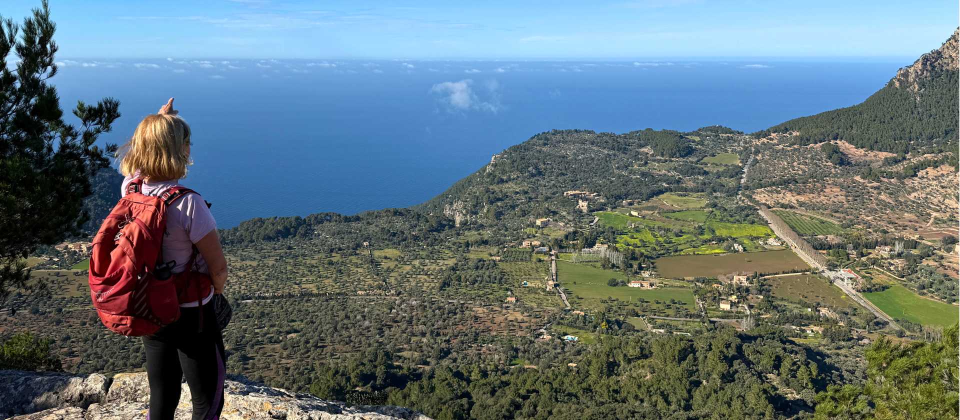 Hiking through the Spanish island of Majorca in stunning weather. | Kate Baker