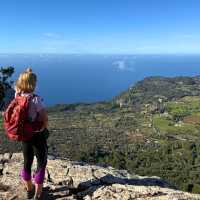 Hiking through the Spanish island of Majorca in stunning weather. | Kate Baker