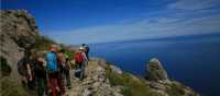 Walkers on the Puig Roig Round | John Millen