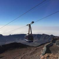 Use the cable car roundtrip up Mount Teide