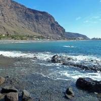 The coast at Valle Gran Rey, La Gomera