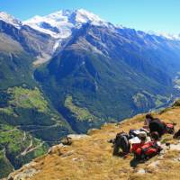 Rest stop at Twara above the Mittertal Valley | John Millen