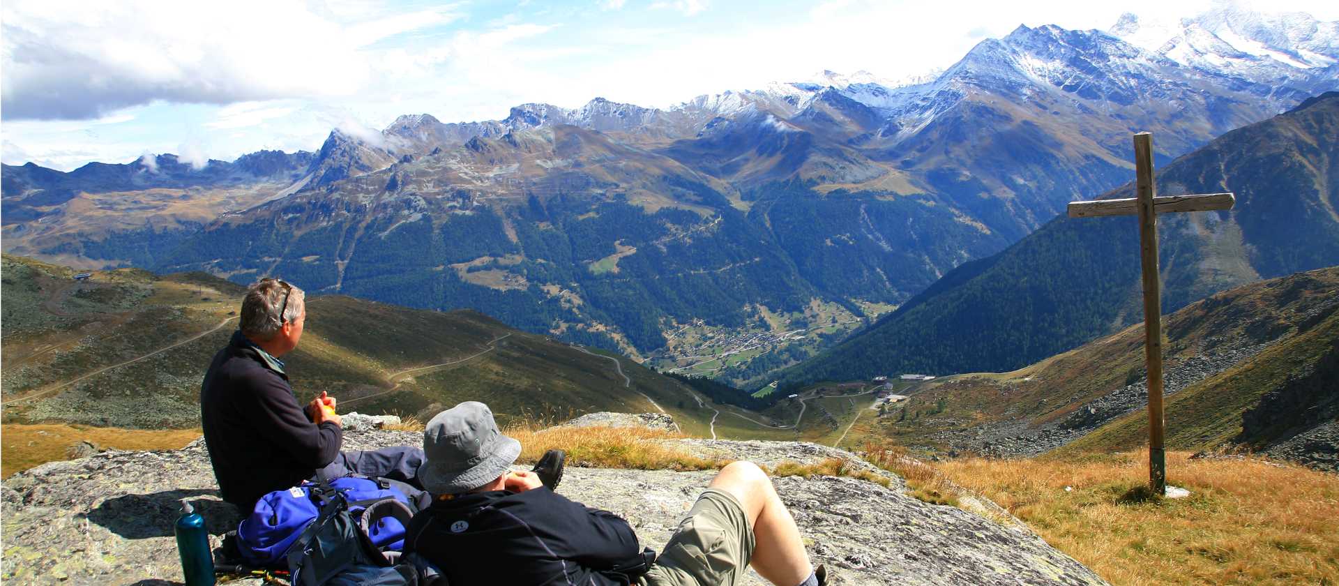 Picnic above Grimentz