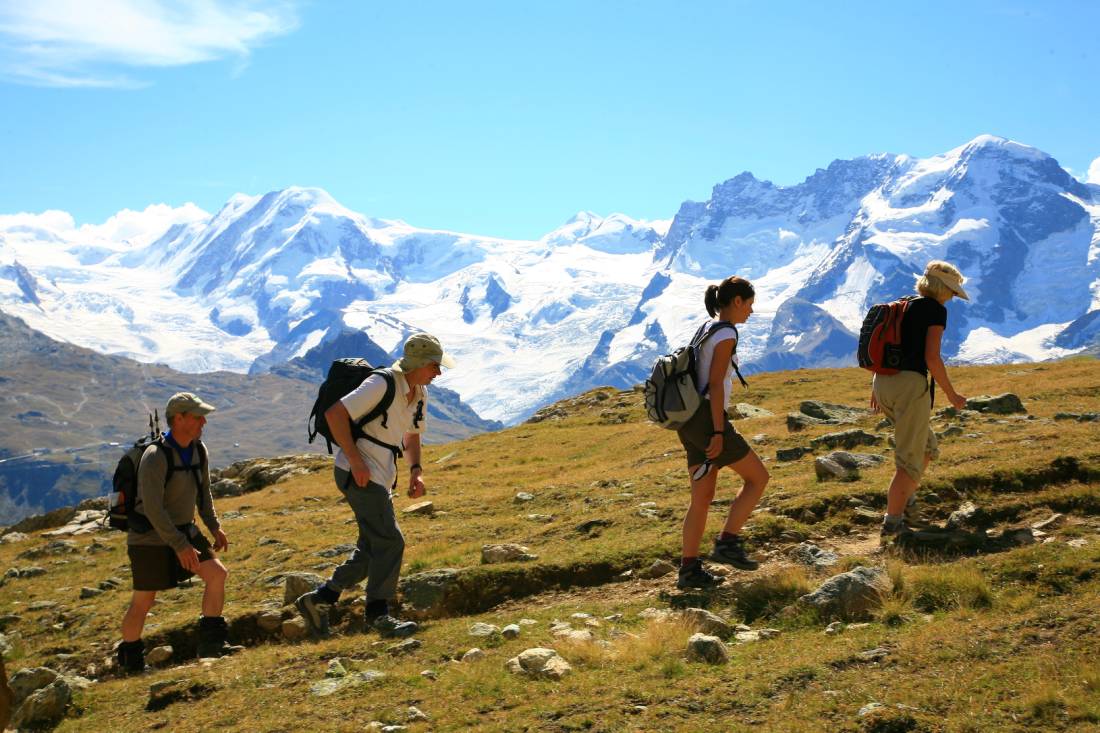 On the Via Alpina trail