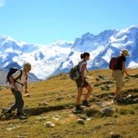 On the Via Alpina trail