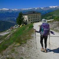 Approaching Hotel de Weisshorn | John Millen