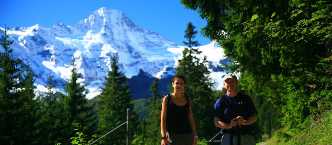 Walking in the Alps | Murren, Switzerland