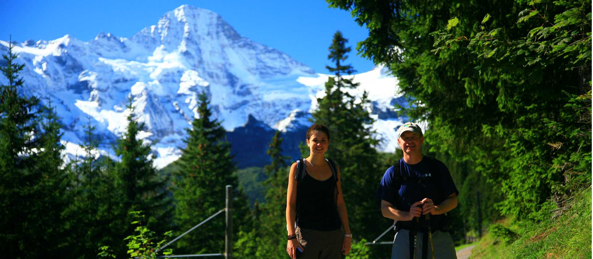 Walking in the Alps | Murren, Switzerland
