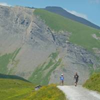 Broad trail near the Schwarzhorn | John Millen