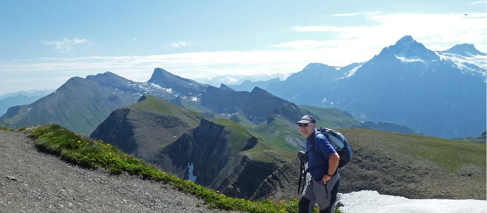 Ascending track to  the Faulhorn hut | John Millen