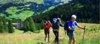 On the way to the Trutlisberg Pass on the Alpine Pass Route