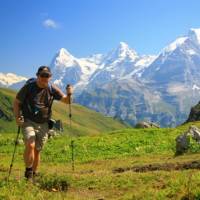 Ascending to the Tutlisberg Pass