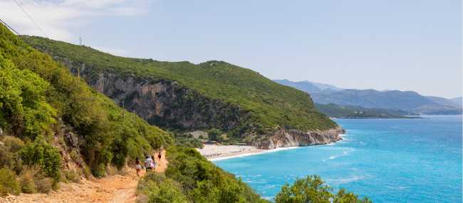 Walking the Albanian Riviera