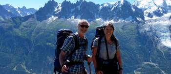 Yet another stunning vista on the Tour du Mont Blanc.  C'est Magnifique! | Mar Knox